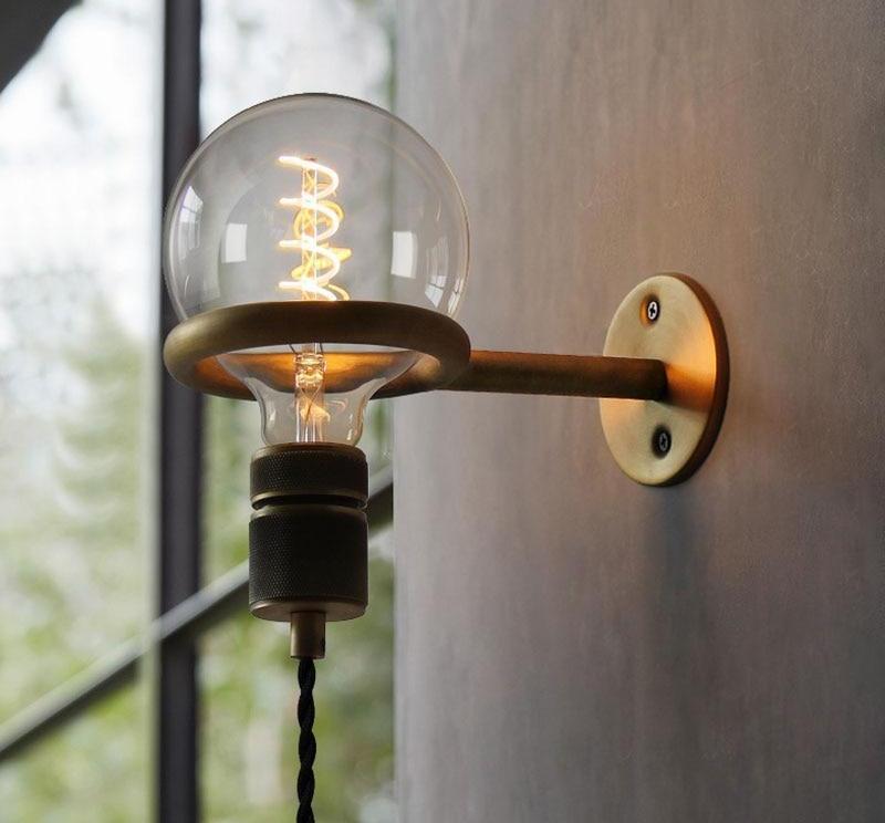 Avita - Modern Nordic Wall-Mounted Bulb Ring Holder